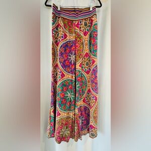 Calypso St. Barth Silk wide leg pants